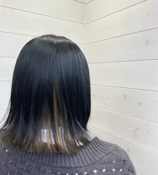 ミディアム カラー 🍇おぐら めぐみ🍇のヘアスタイル