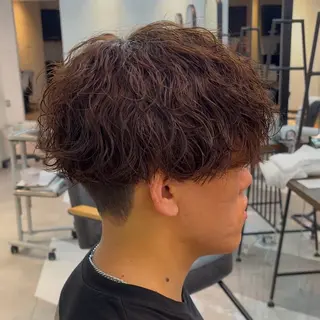 ショート カラー パーマ メンズ men's/perm colorDaijuのヘアスタイル