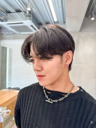 メンズ 山中 束真のヘアスタイル