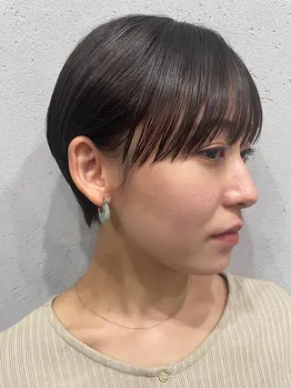 ショート 吉田一輝 外国人パーマのヘアスタイル