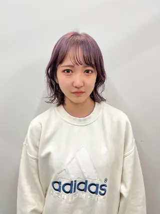 ミディアム 🩵albis/めい 大宮/ブリーチ🦋のヘアスタイル