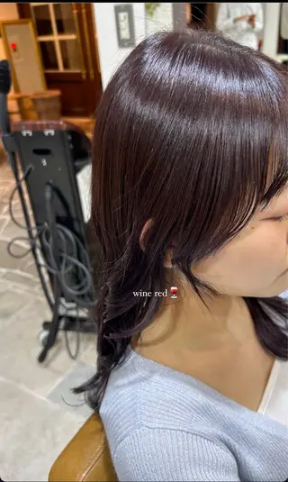 ミディアム ピンク/艶感カラー / AIRI🎀🎀のヘアスタイル