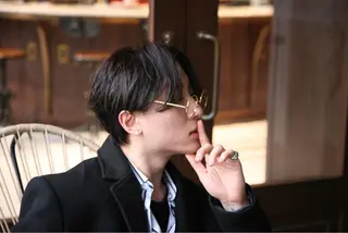 メンズ Leverage所属・【店長】外国人風 メンズヘア尾上雄輝のヘアスタイル