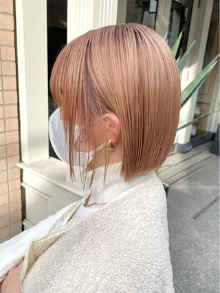 ショート カラー 銀座No.1髪質改善 縮毛矯正/本木のヘアスタイル