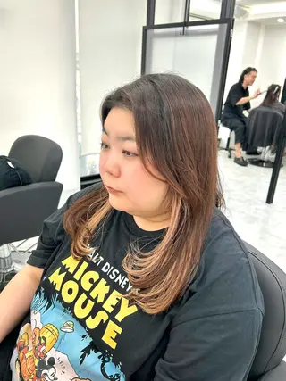 ロング F.所属・miku 🍑髪質改善サロンのヘアスタイル