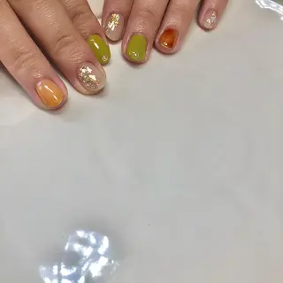 ネイル 黒葛原 めぐみのネイルデザイン