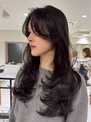 ロング カラー 表参道/レイヤー/ 髪質改善/ryoのヘアスタイル