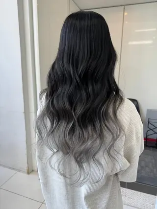 ロング カラー 【公式】amble luxe 中野のヘアスタイル