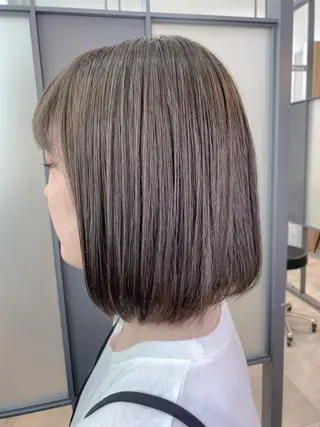 ミディアム カラー SALOWIN神戸三宮East店所属・【透明感、艶髪】西村 有司のヘアスタイル