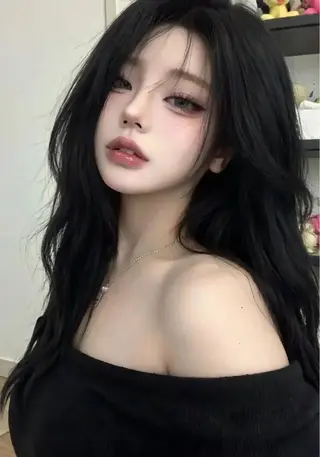 カラー 韓国風hair🖤 Maria🖤のヘアスタイル