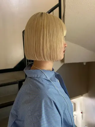 ショート ☕️結【suii.】 ボブ/ヘアセット☕️のヘアスタイル