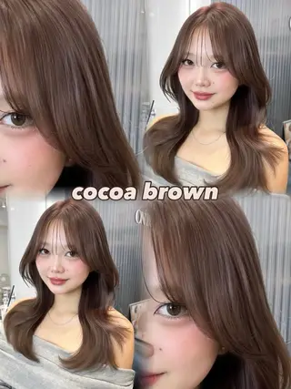 ロング カラー 🫧ミルクティー ブリーチRIKU🫧のヘアスタイル