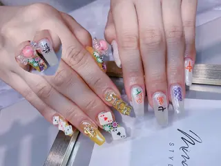 ネイル 長さだし専門店 M2　rikaのネイルデザイン