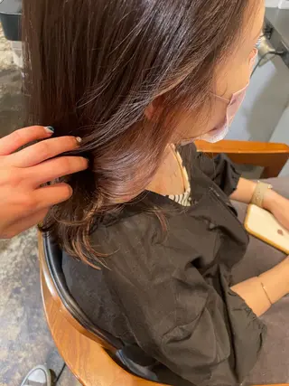 カラー yohaku所属・yohaku misakiのヘアスタイル