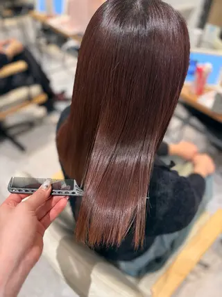 ロング カラー ブリーチ/マツエク 𝓡𝓲𝓷🫧のヘアスタイル