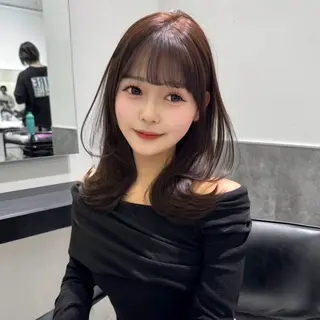 ロング GO TODAY 原宿Verno店所属・韓国系支持率No.1 レイヤー特化/きょうのヘアスタイル