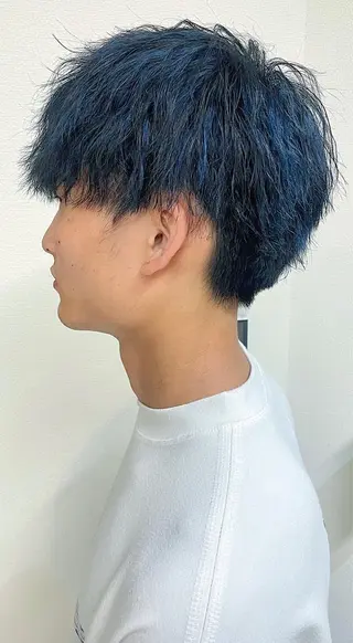 カラー メンズ ケアブリーチ /髪質 改善/古橋圭史郎のヘアスタイル