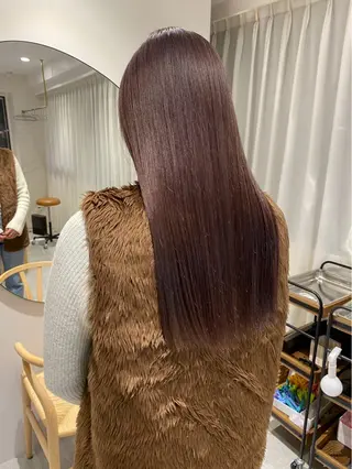 カラー knock所属・knock　國友 華乃のヘアスタイル