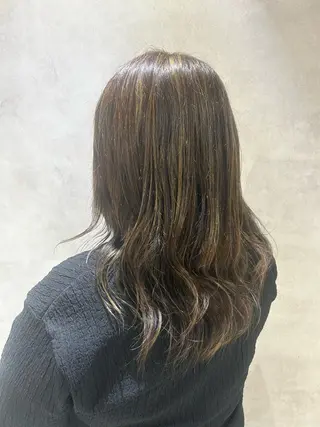 セミロング カラー Rigoletto所属・ショート/レイヤー 🎀細沼玲花のヘアスタイル