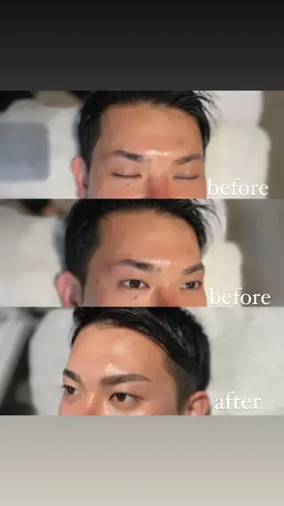 メンズ アイブロウ Casablanca所属・Casablanca 自由が丘　増田のマツエク・マツパデザイン