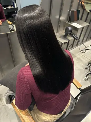 カラー 🐈‍⬛JUMI /透明感カラー/🩶のヘアスタイル