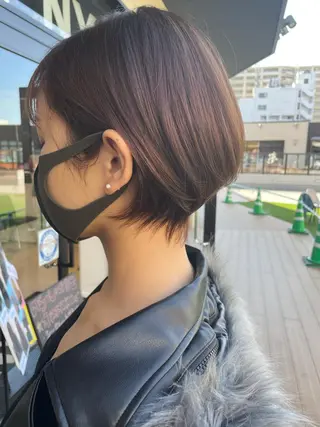 ショート カラー メンズヘア特化 崎田 成人のヘアスタイル