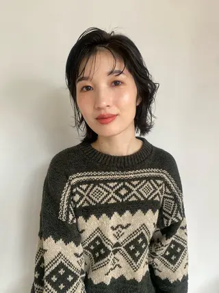 ショート ヘアアレンジ 増井 彩乃のヘアスタイル