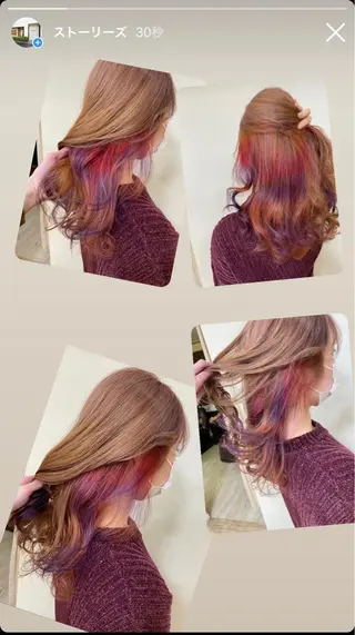 カラー SALOWIN栄所属・SALOWIN栄 高須大貴のヘアスタイル