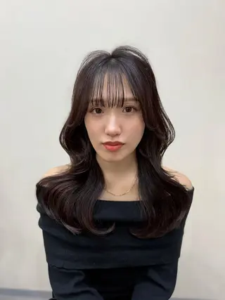 ロング ace share salon所属・韓国風パーマ/ 菅沼 成郷のヘアスタイル