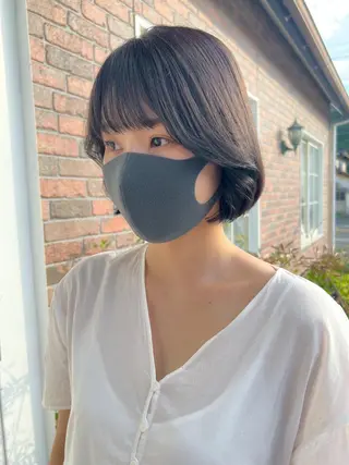 ショート YURAGI🤍 SAEのヘアスタイル