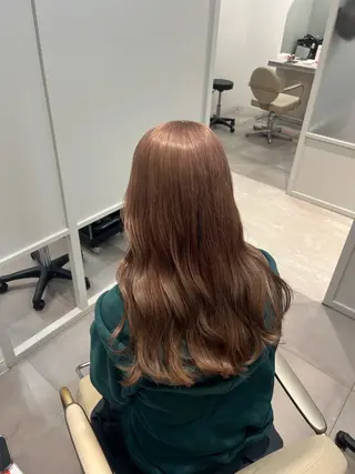 ロング カラー みう/仙台/暖色/ 艶髪/顔周りカット/のヘアスタイル