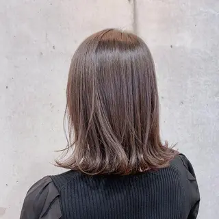 ミディアム 暗髪/艶髪/Ono .のヘアスタイル