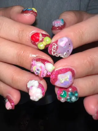 ネイル Hata nail 🎀個性派ニュアンスのネイルデザイン