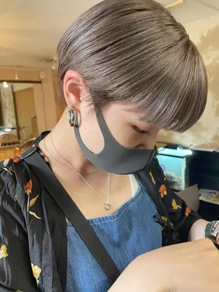 ショート カラー キッズ オトナヘア🌸 harukaのヘアスタイル