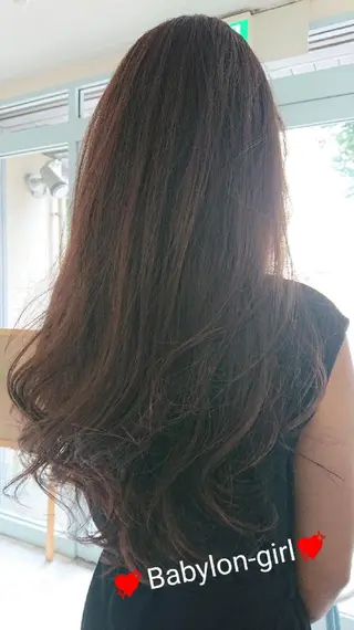 ロング カラー Babylon所属・畑中秀平💛艶髪💜 Babylon 代表のヘアスタイル