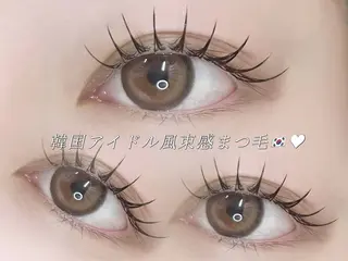 マツエク・マツパ ViSEO Nanaのマツエク・マツパデザイン