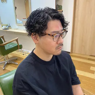 パーマ メンズ en⁺　trust所属・レノ/en trust/金沢市のヘアスタイル