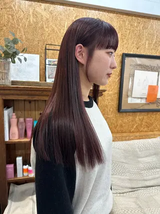 ロング カラー 🪭risa 暖色/レイヤー🪭のヘアスタイル