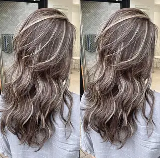 ロング カラー ✨レイヤーカット 海外ヘア/原宿✨のヘアスタイル