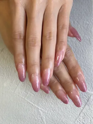 ネイル BURGUNDY mikaのネイルデザイン