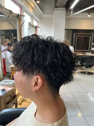 パーマ メンズ パーマ特化美容師 茂木広幸のヘアスタイル