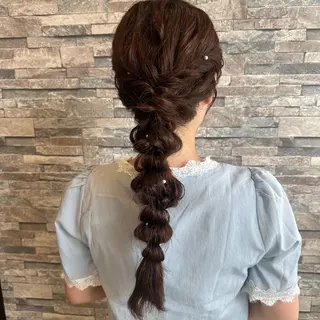 ヘアアレンジ 🫧アレンジ･髪質 改善maica🫧のヘアスタイル