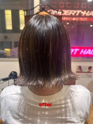 ショート S. Okuboのヘアスタイル