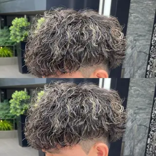 ショート パーマ指名率No1 メンズ特化ケイトのヘアスタイル