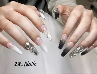 ロング 28nails .thaoのネイルデザイン