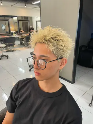 ショート カラー パーマ メンズ 🔥お値段以上🔥 メンズ特化たかひろのヘアスタイル