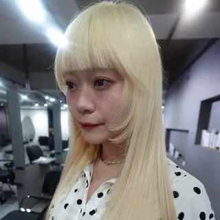 ロング カラー 似合わせカットカラー ⭐️代表⭐️のヘアスタイル