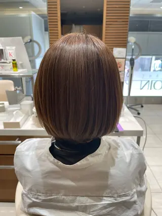 ミディアム 髪質改善/縮毛矯正 🧸梅川のヘアスタイル