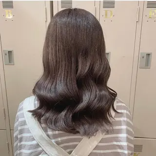 ロング カラー ヘアアレンジ 代表🎀 ふわモテ愛 され髪🩷yumiのヘアスタイル