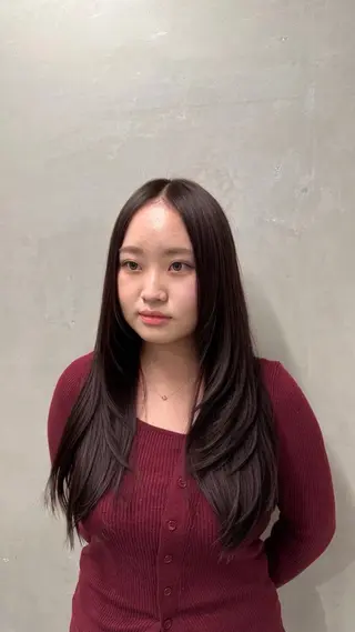 ロング カラー 三浦 斗翔のヘアスタイル